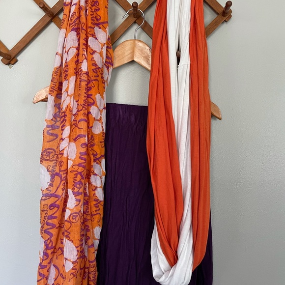 Clemson Tigers Scarf Bundle - Picture 2 of 11